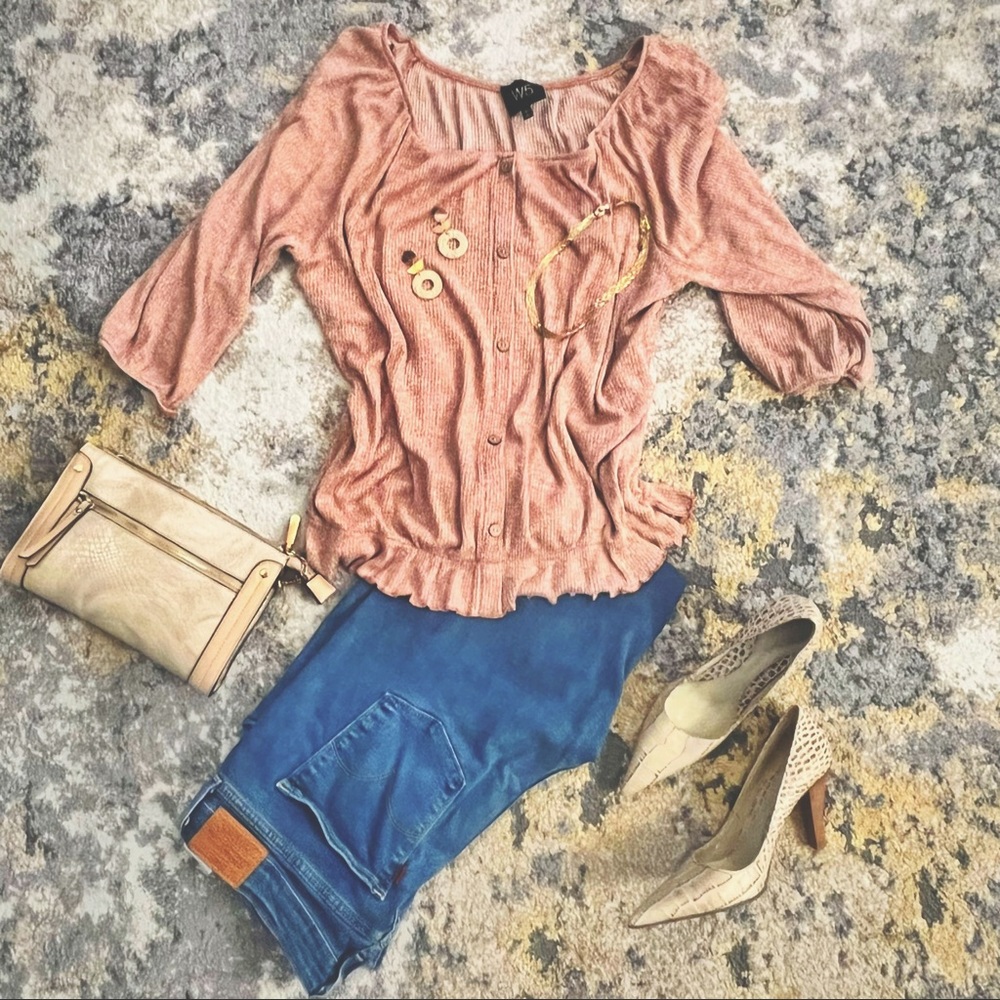 Cute Peplum Top